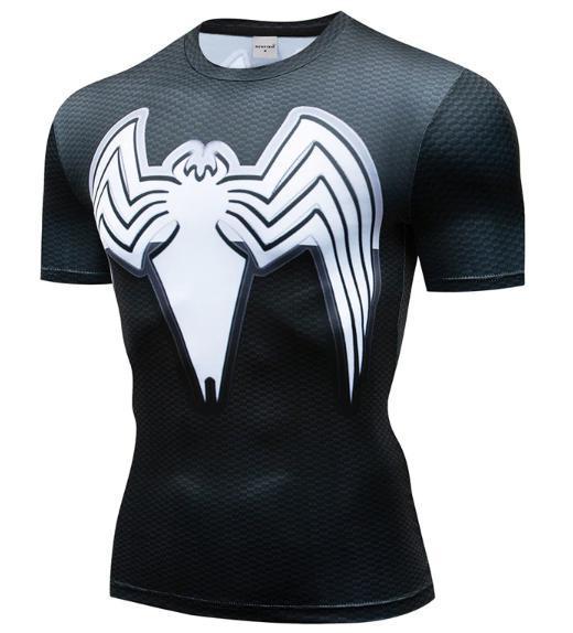 Venom Premium Dri-Fit Short Sleeve Rashguard-RashGuardStore