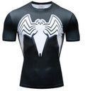 Venom Premium Dri-Fit Short Sleeve Rashguard-RashGuardStore