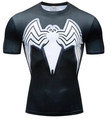 Venom Premium Dri-Fit Short Sleeve Rashguard-RashGuardStore