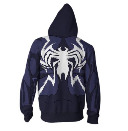 Venom 'Two Tone' Zip Up Hoodie-RashGuardStore