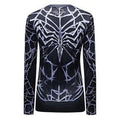 Venom Women's Long Sleeve Compression Rashguard-RashGuardStore