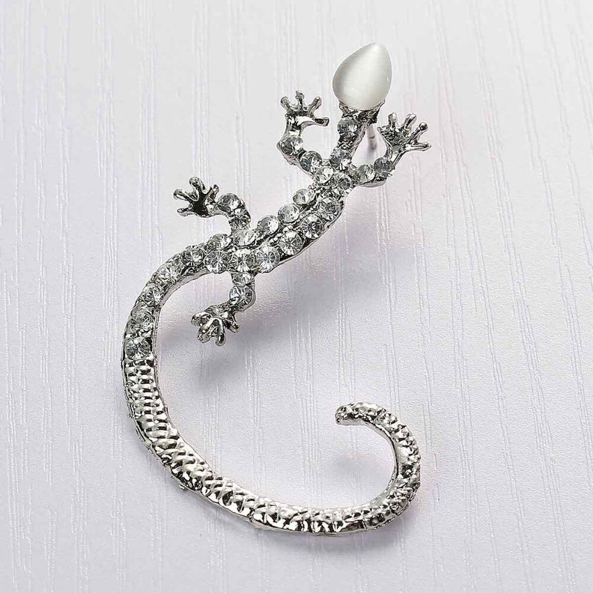 Rhinestone Lizard Ear Cuff