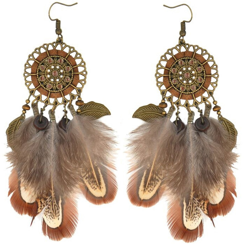 Feather Earrings Carnelian Studs Silver Passion, love nature | shanti  boutique spiritual jewelry