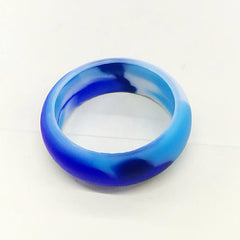 Men's 8mm Camouflage Silicone Ring