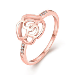 Women's Bijoux Rose Zinc CZ Ring