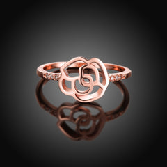 Women's Bijoux Rose Zinc CZ Ring