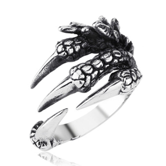 Women's Dragon Claw Stainless Steel Ring