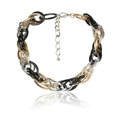 Women's Gothic Big Chunky Chain Metal Necklace