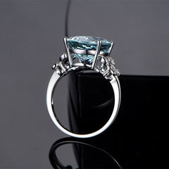 Women's Butterfly Austrian Crystal CZ Zinc Ring