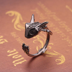 Women's Baby Dragon Copper Ring