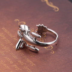 Women's Baby Dragon Copper Ring