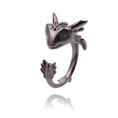 Women's Baby Dragon Copper Ring