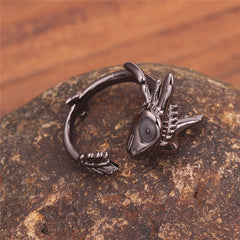 Women's Baby Dragon Copper Ring