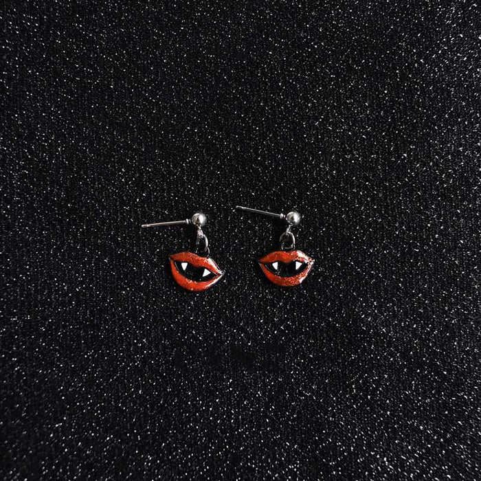 Women's Halloween Vampire Fangs Post Earrings