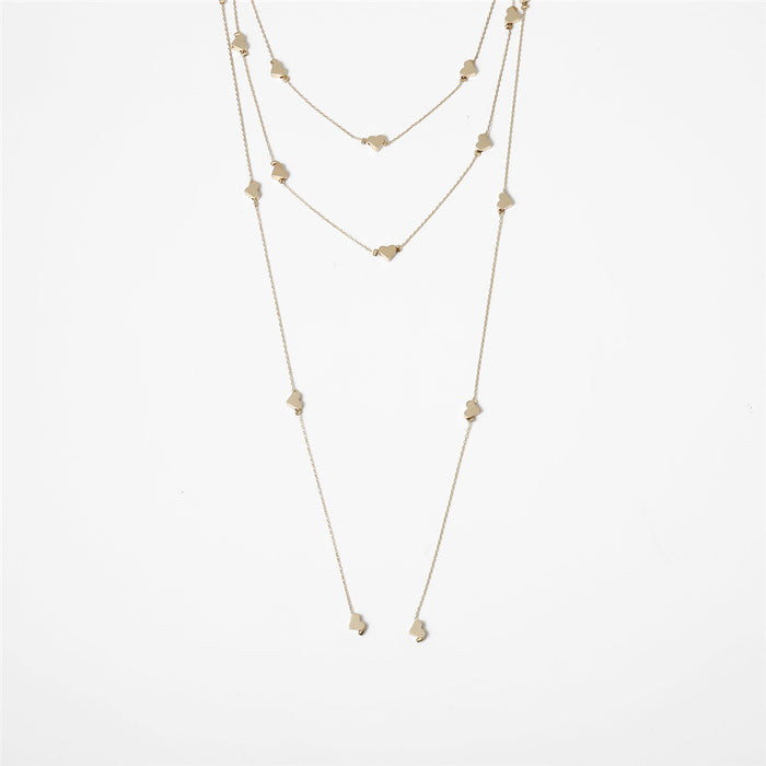 Women's Vintage Layered Star Tassel Necklace