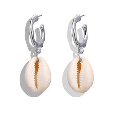 Women's Seashell Drop Earrings