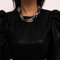 Women's Gothic Big Chunky Chain Metal Necklace