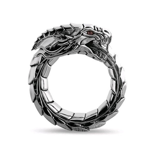 Women's 'Ouroboros | Dragon' Copper Ring