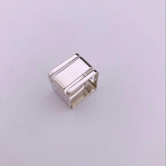 Women's Fashion Square Zinc Alloy Ring