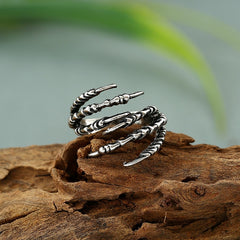 Women's Dragon Talon Zinc Alloy Ring