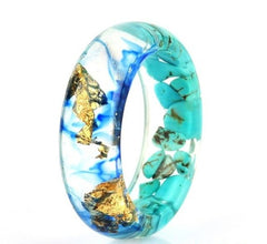 Women's 'Infinity | Pebbles' Acetate Acrylic Ring