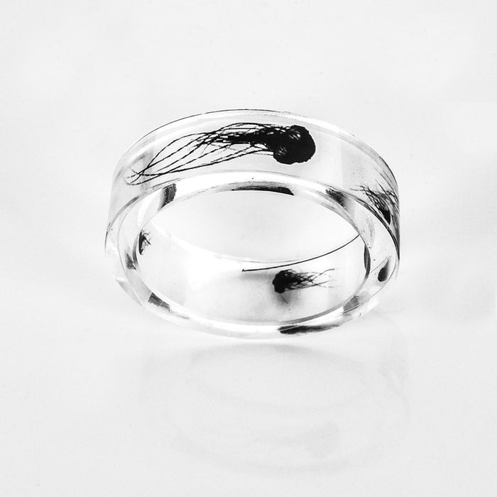 Women's 6.5mm 'Monochromatic Life' Acetate Acrylic Ring