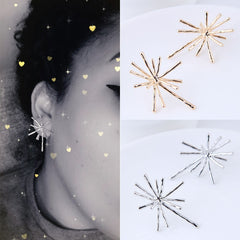 Women's Starburst Post Earrings