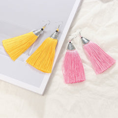 Women's Bohemian Retro Tassel Drop Earrings