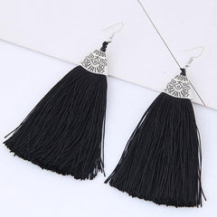 Women's Bohemian Retro Tassel Drop Earrings