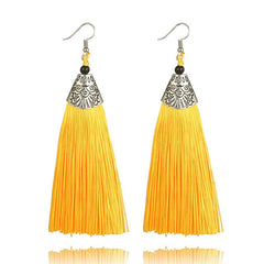 Women's Bohemian Retro Tassel Drop Earrings