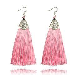 Women's Bohemian Retro Tassel Drop Earrings