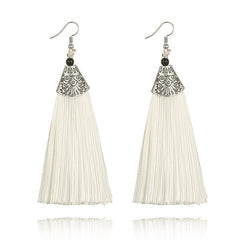 Women's Bohemian Retro Tassel Drop Earrings