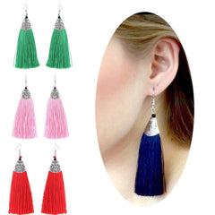 Women's Bohemian Retro Tassel Drop Earrings