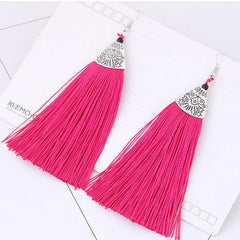 Women's Bohemian Retro Tassel Drop Earrings