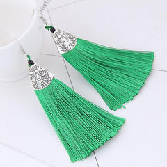 Women's Bohemian Retro Tassel Drop Earrings