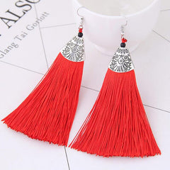 Women's Bohemian Retro Tassel Drop Earrings