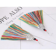 Women's Bohemian Retro Tassel Drop Earrings