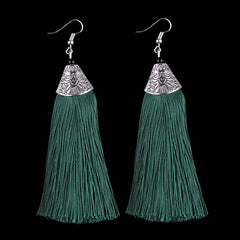 Women's Bohemian Retro Tassel Drop Earrings