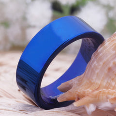 Men's 8mm Classic Thick Tungsten Carbide Ring