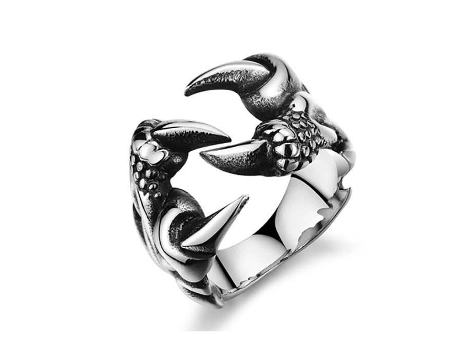 Women's Wyvern Claw Zinc Alloy Dragon Ring