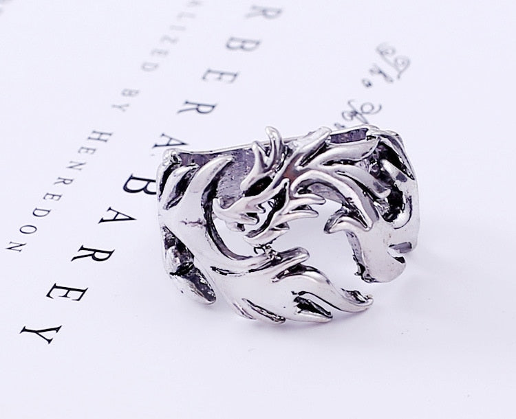 Women's Wrym Dragon Zinc Alloy Ring