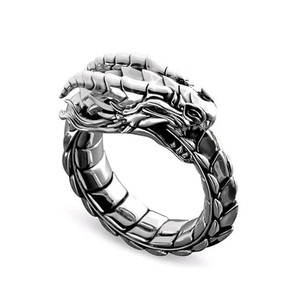 Women's 'Ouroboros | Dragon' Copper Ring