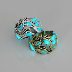 Women's Copper and CZ Infinite Dragon Ring