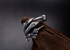 Women's Dragon Claw Stainless Steel Ring