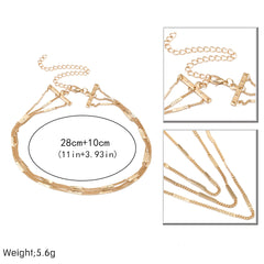 Women's Multilayer Ultra Thin Choker