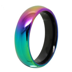 Women's 6mm Electroplated Tungsten Carbide Ring