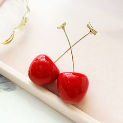 Acrylic Cherry Earrings